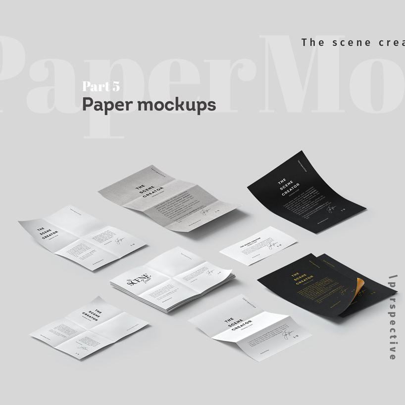 海报宣传单DM样机