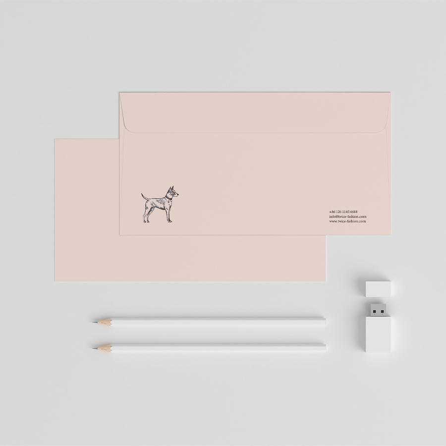 宠物店vi样机贴图模板