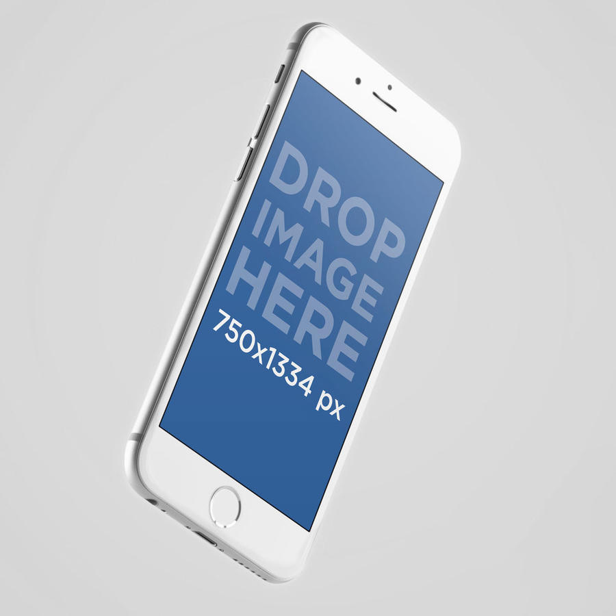 iPhone6手机海报UI展示样机模型