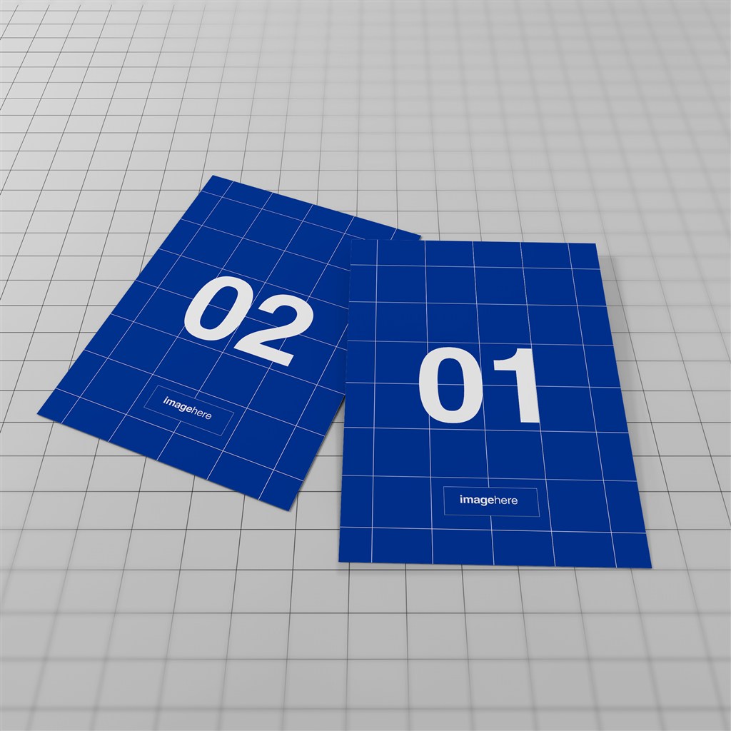 宣传单DM单单页海报样机