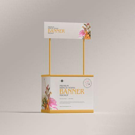 展示架横幅样机