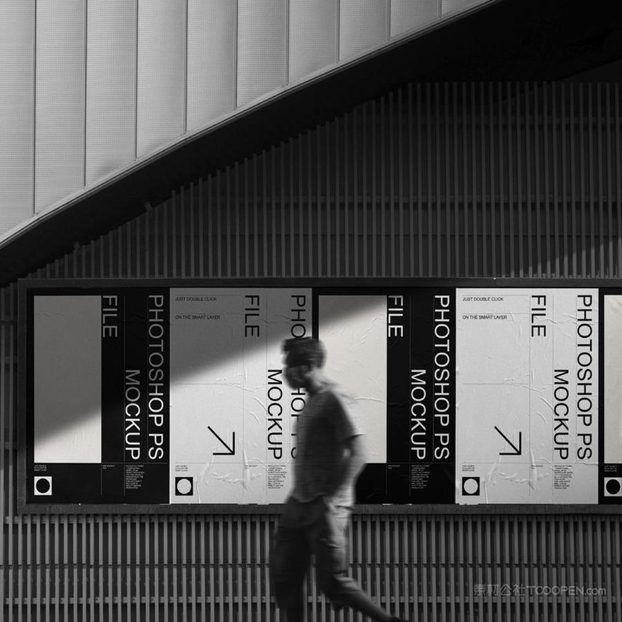 地铁海报样机商场海报样机